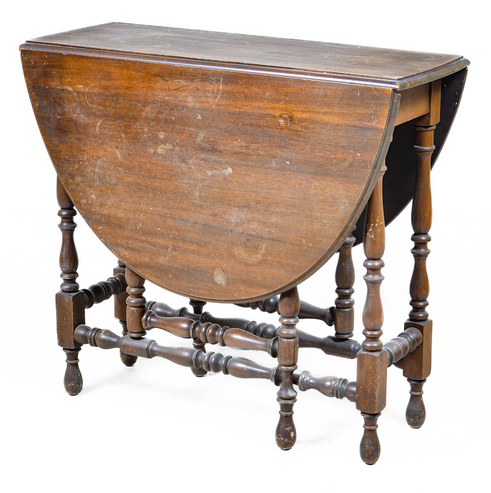 William and Mary style drop leaf