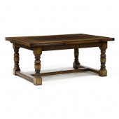 WILLIAM AND MARY STYLE OAK DRA