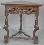 WILLIAM AND MARY STYLE WALNUT