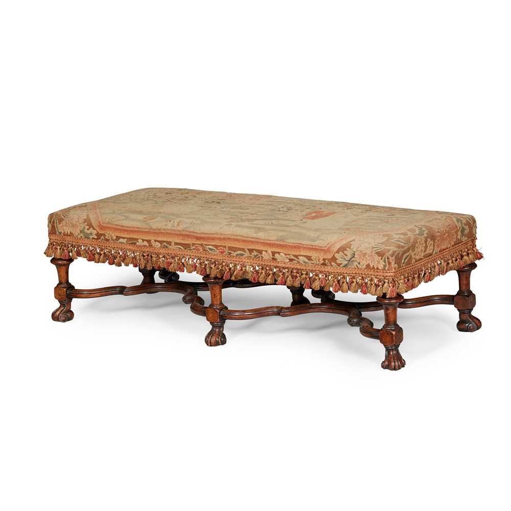WILLIAM AND MARY STYLE WALNUT LOW