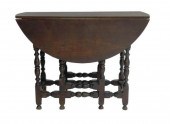 WILLIAM AND MARY TYPE GATELEG