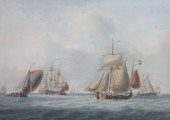 WILLIAM ANDERSON WATERCOLOR AN