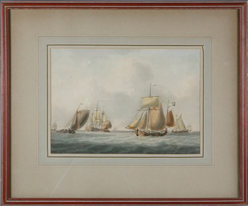 WILLIAM ANDERSON WATERCOLOR ON
