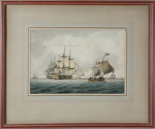 WILLIAM ANDERSON WATERCOLOR ON
