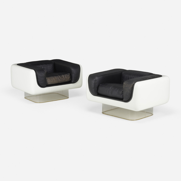 William Andrus. Lounge chairs,