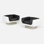 William Andrus. Lounge chairs,