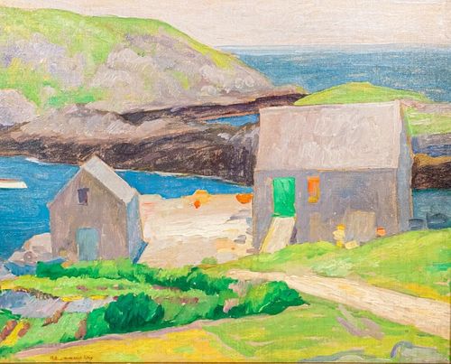 WILLIAM AUERBACH-LEVY OIL ON