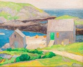 WILLIAM AUERBACH-LEVY OIL ON C