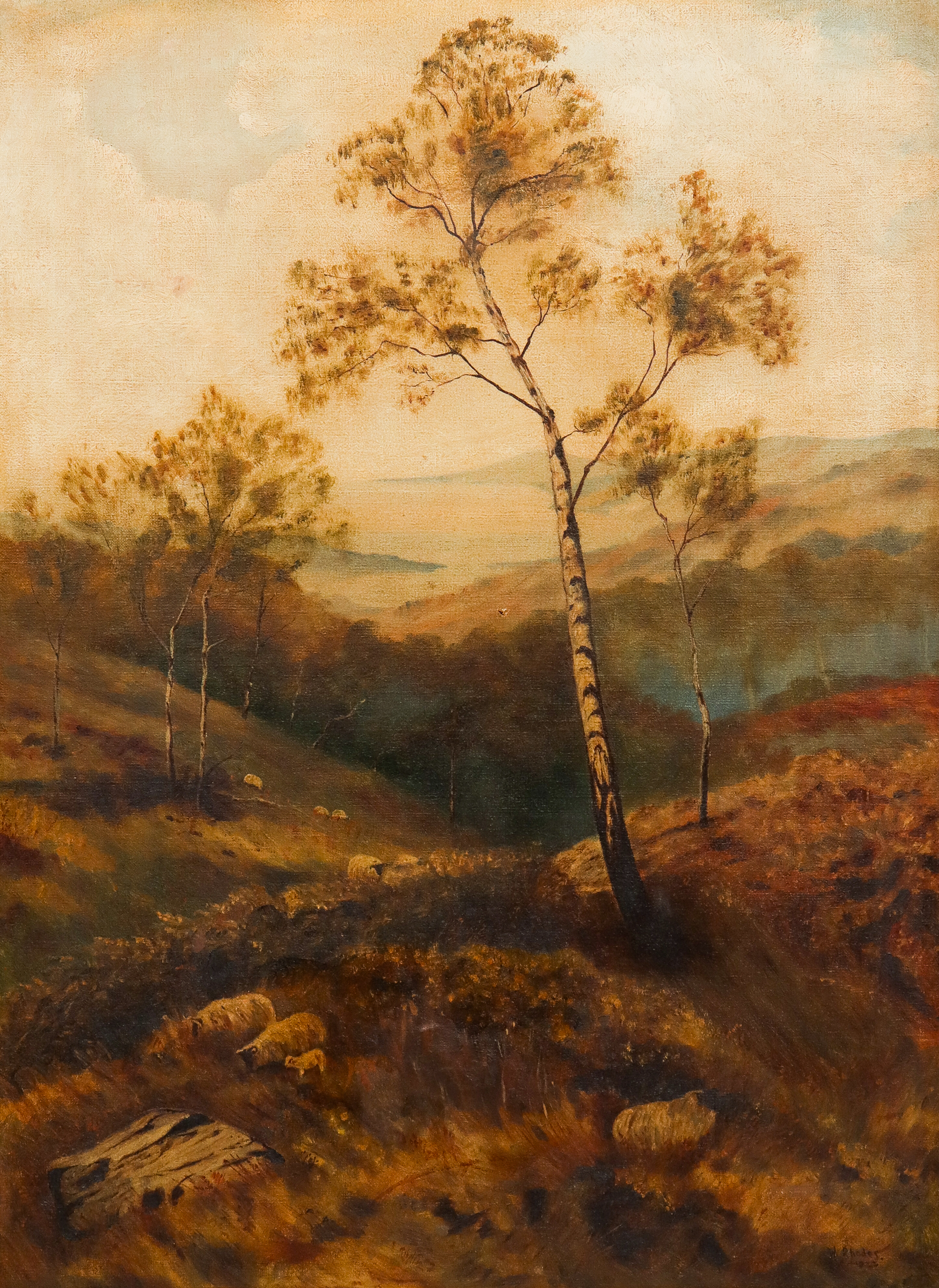 WILLIAM B. RHODES ATTR. LANDSCAPE