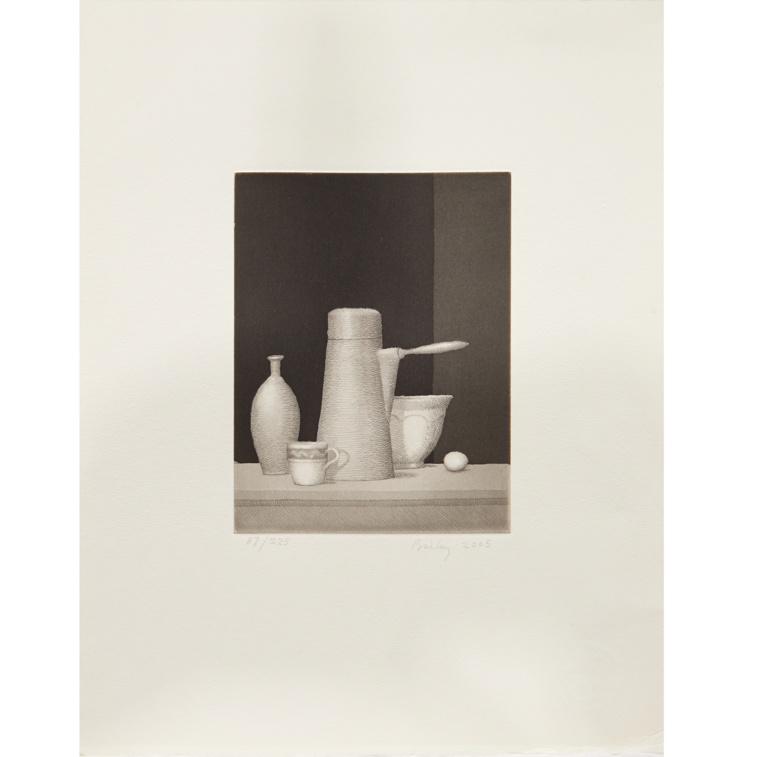 WILLIAM BAILEY, ETCHING, 2005