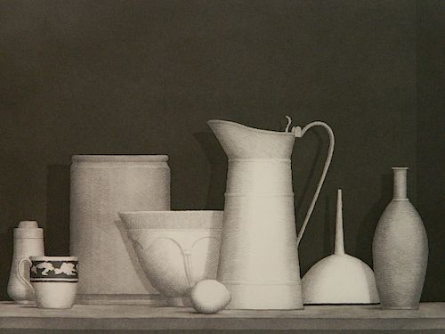 WILLIAM BAILEY ETCHING, AQUATINT