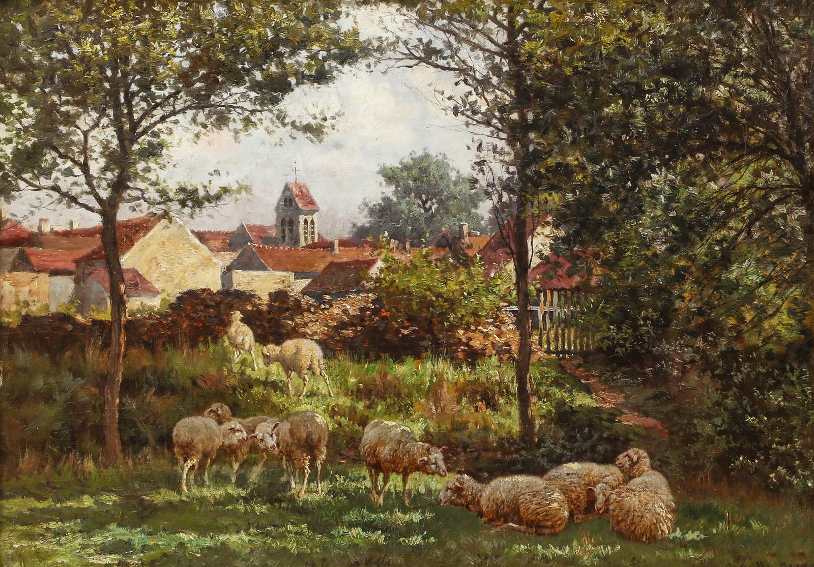 WILLIAM BAPTISTE BAIRD, SHEEP IN