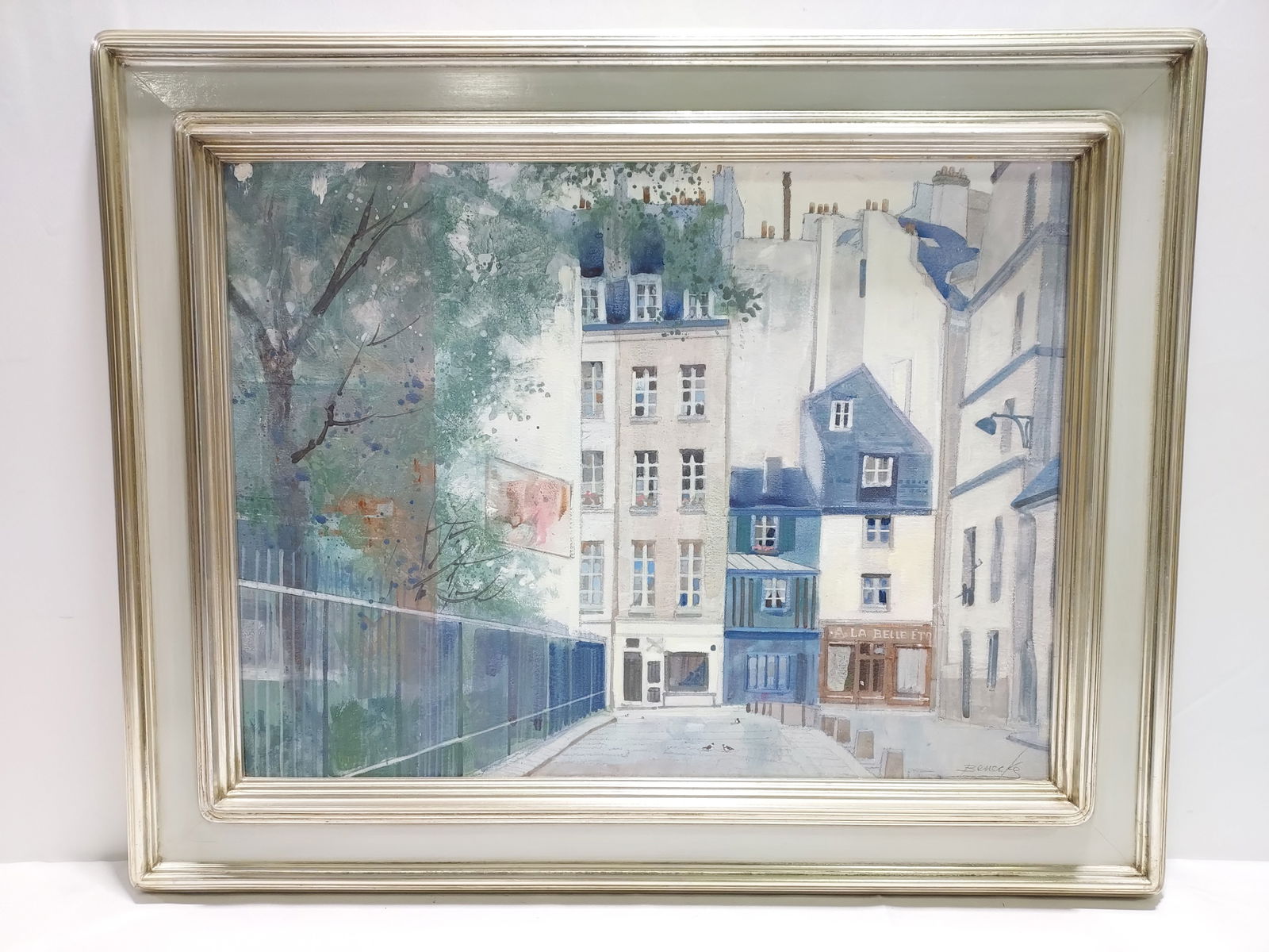WILLIAM BENECKE OIL ON CANVAS
