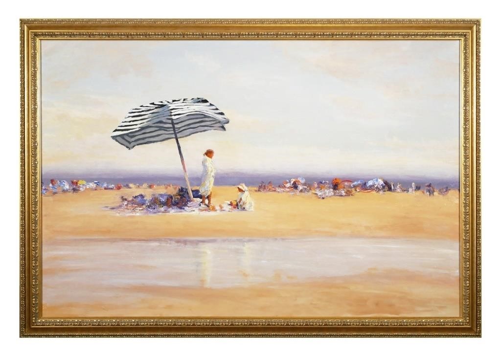 WILLIAM BERRA, OIL ON CANVAS,