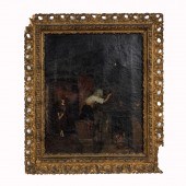 WILLIAM BIRNEY, GENRE SCENE, O