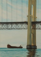 WILLIAM BODINE 'MACKINAC BRIDG