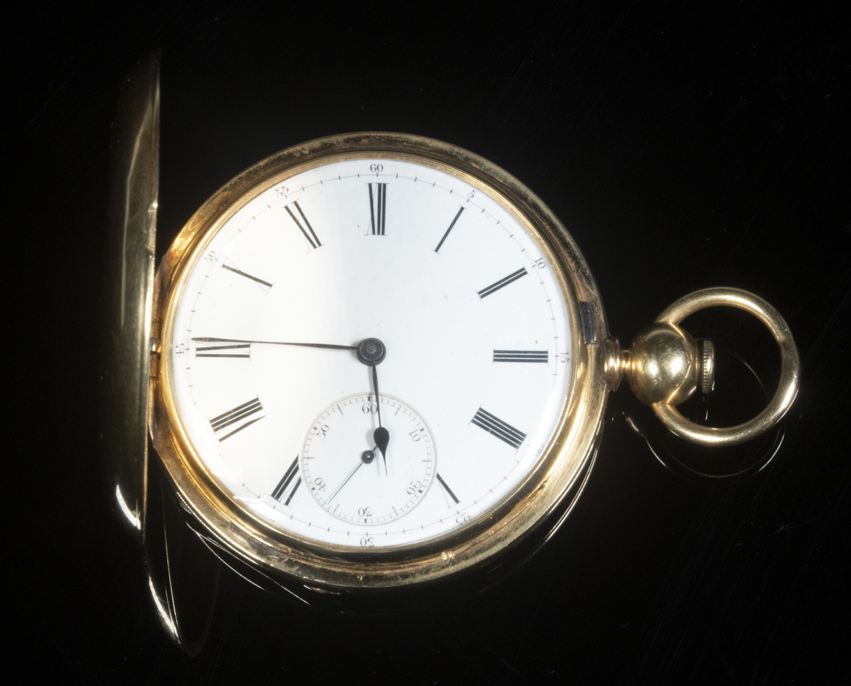 WILLIAM BOND & SON GOLD POCKETWATCH