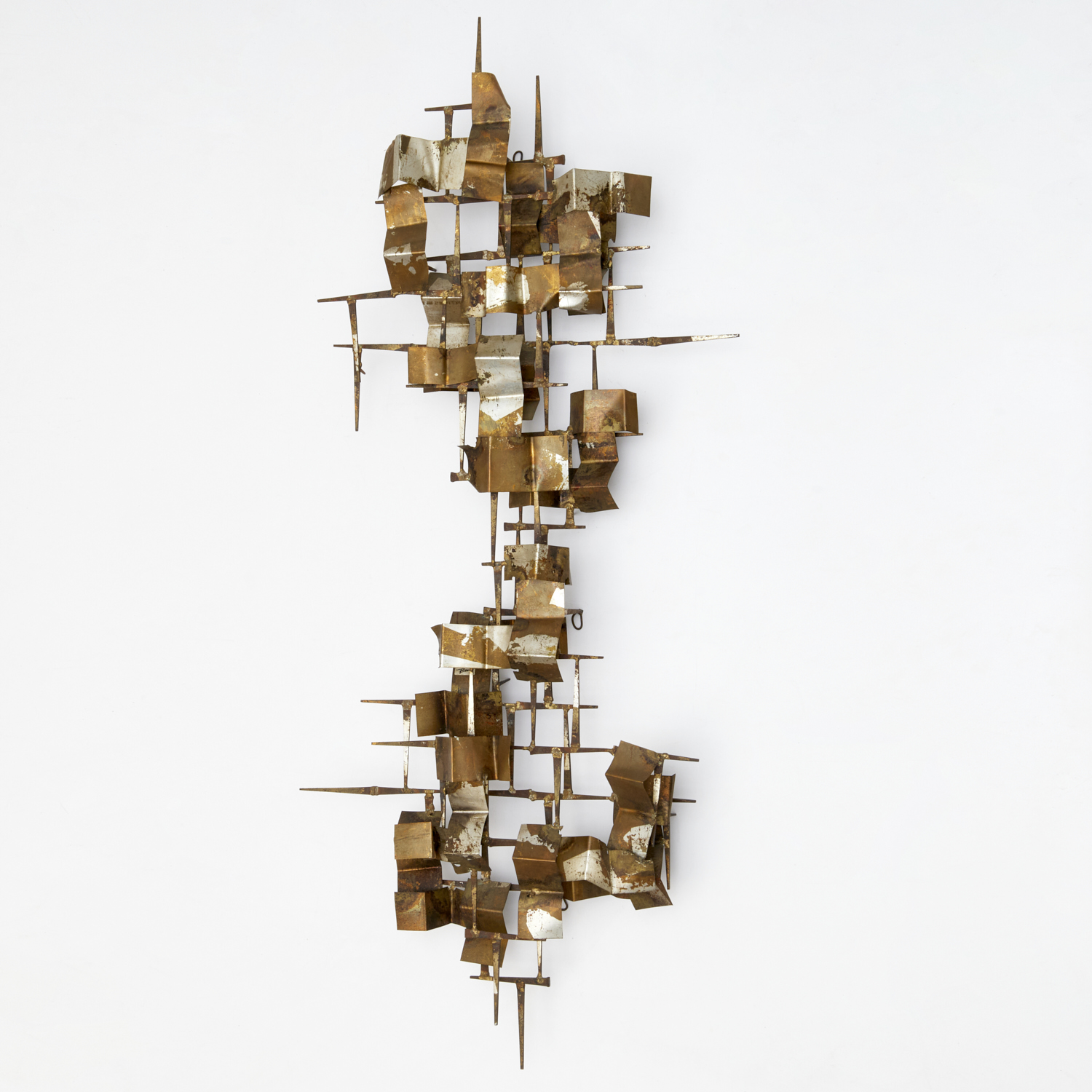 WILLIAM BOWIE, GILT METAL WALL