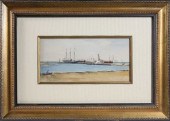 WILLIAM BRADFORD WATERCOLOR ON