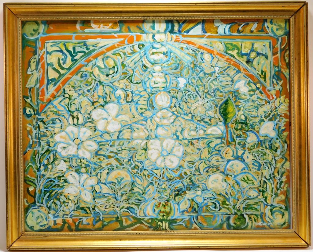 WILLIAM CHEWNING ABSTRACT FLOWERS