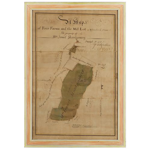 WILLIAM COCKBURN (1736-1810): MAP