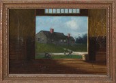WILLIAM COFFIN OIL ON CANVAS "