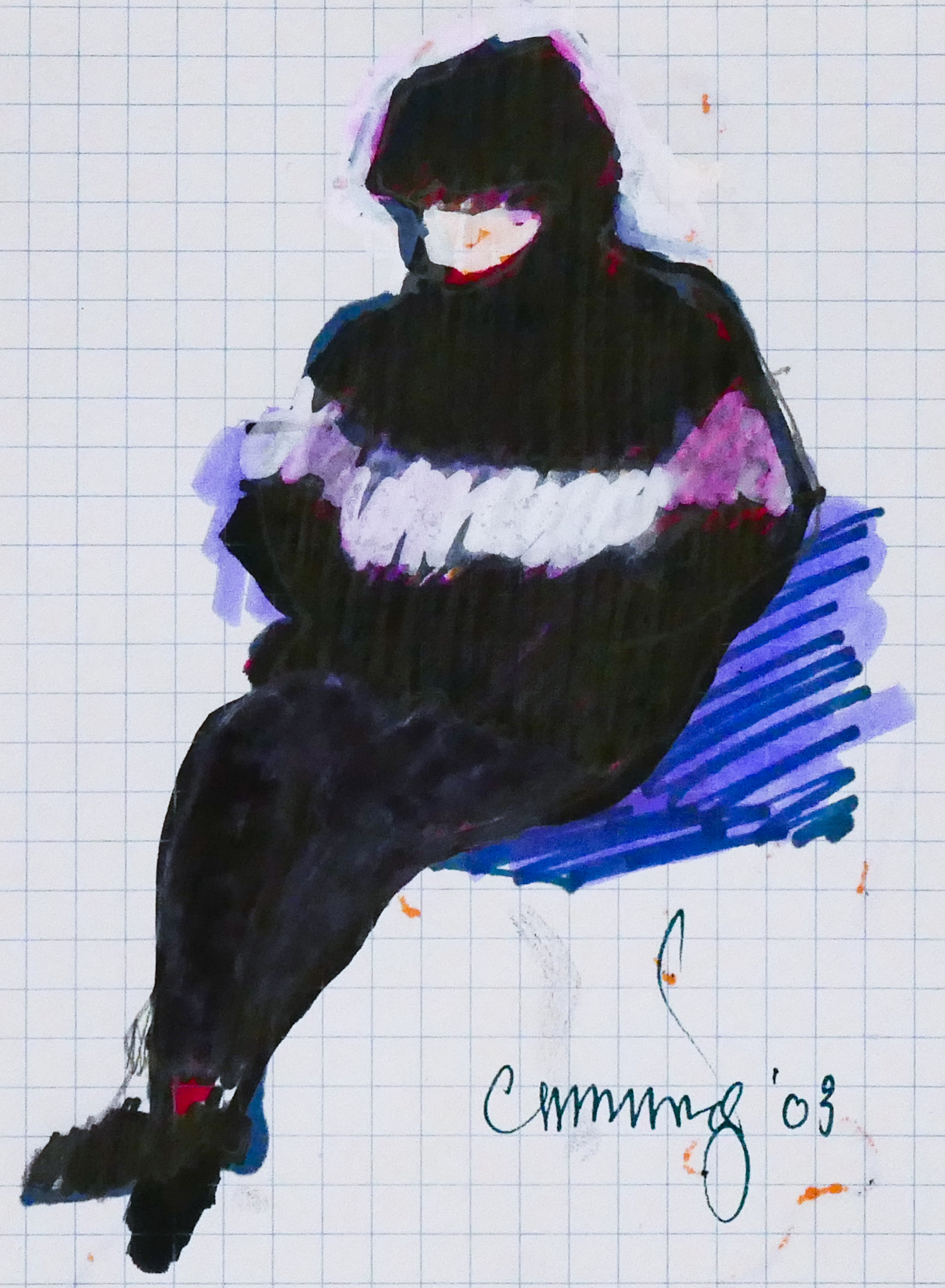 William Cumming ''Seated Figure''