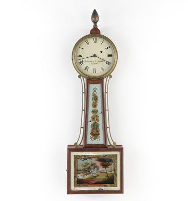 William Cummins Banjo Clock ca.