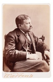WILLIAM DEAN HOWELLS SIGNED CA
