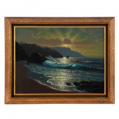WILLIAM DESHAZO. "SEASCAPE," O
