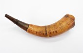WILLIAM DUNLAP'S CARVED POWDER