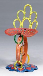 William Edwards folk art chair