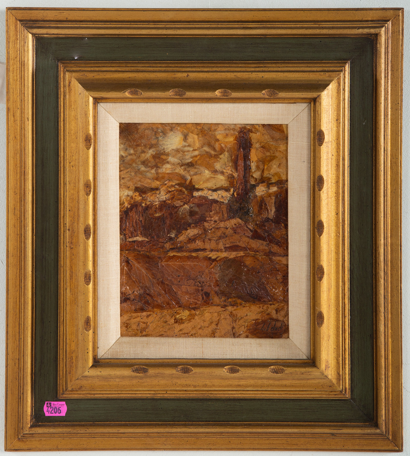 WILLIAM ELWELL. "NATURE COLLAGE,"