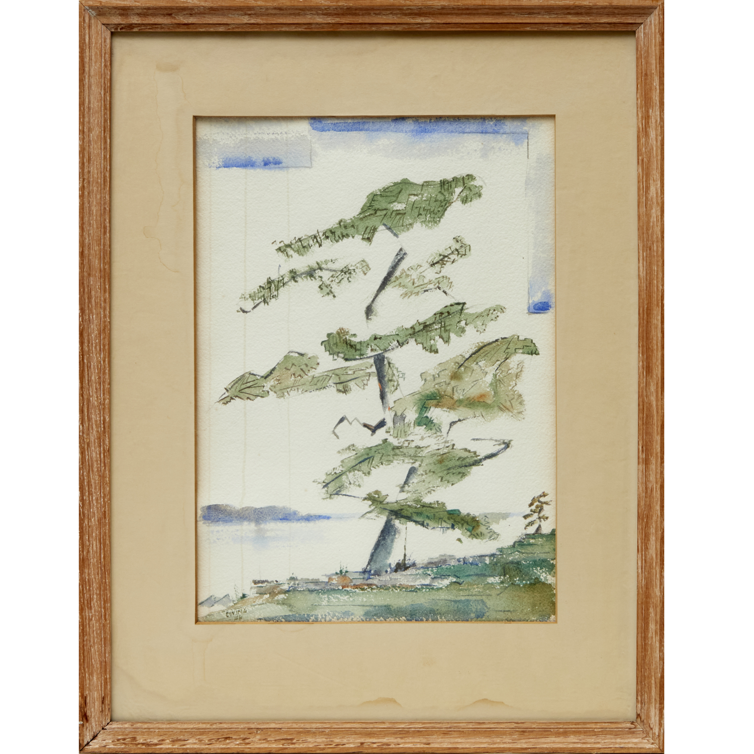 WILLIAM F. C. EWING, WATERCOLOR