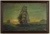 WILLIAM F. PASKELL OIL ON CANV