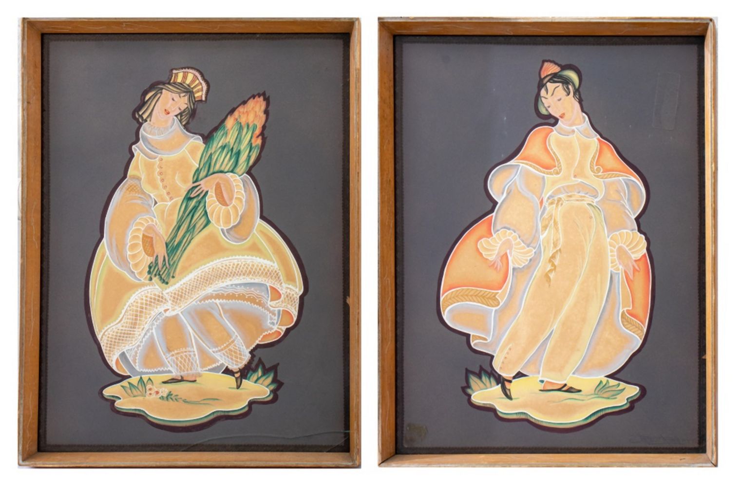 WILLIAM FAGER ART DECO WOMEN