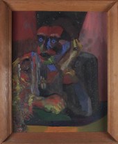 WILLIAM FAULKNER OIL ON CANVAS
