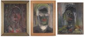 WILLIAM FAULKNER THREE OILS ON