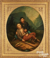 WILLIAM FRYE CIVIL WAR SCENE<b