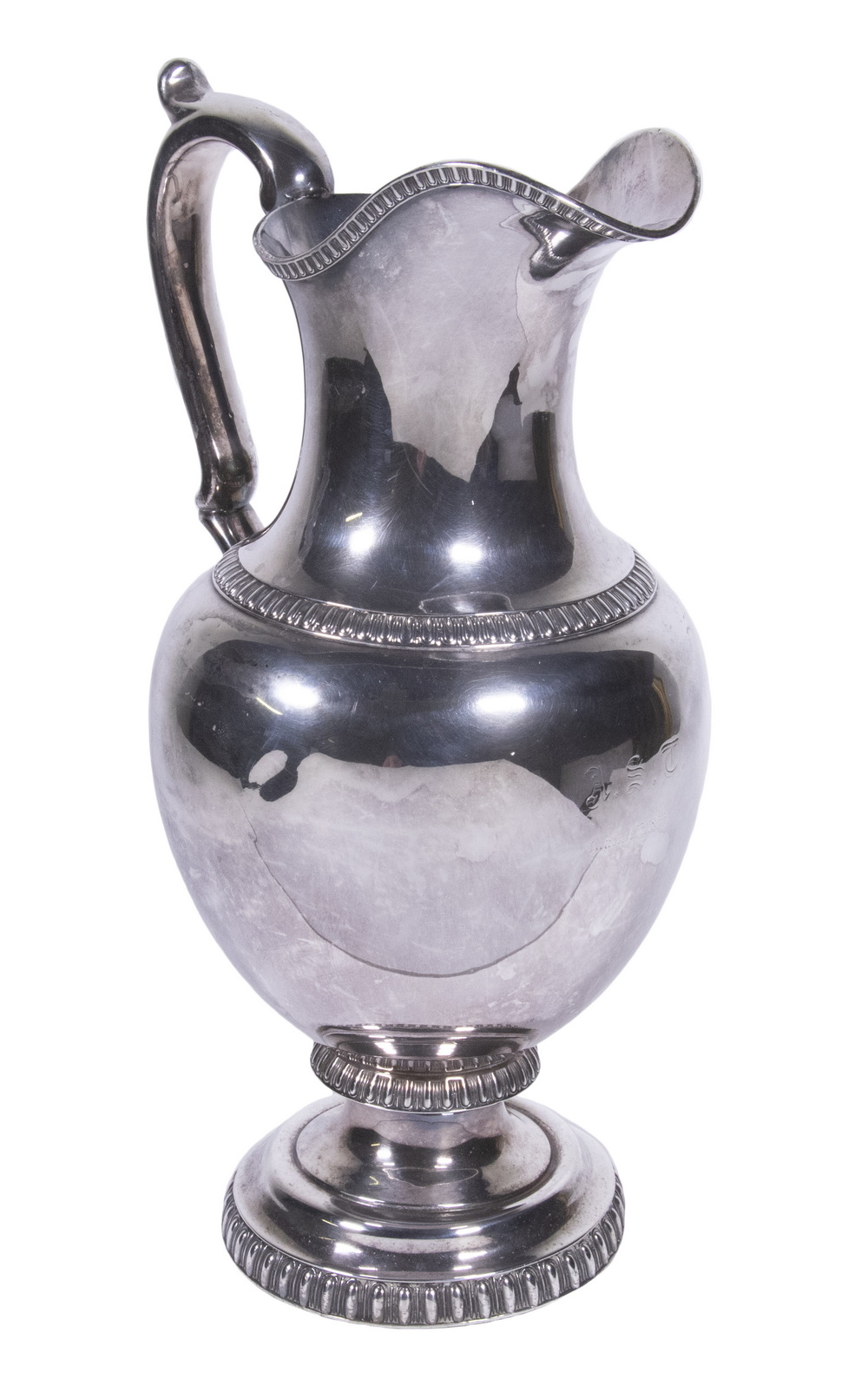 WILLIAM GALE & SON SILVER EWER