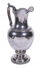 WILLIAM GALE & SON SILVER EWER