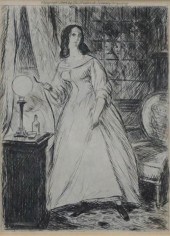 WILLIAM GLACKENS AMERICAN 1870