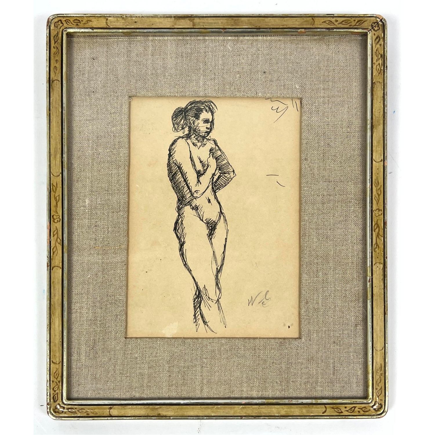 WILLIAM GLACKENS Nude Female