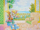 WILLIAM GRIMAUD OIL ON CANVAS