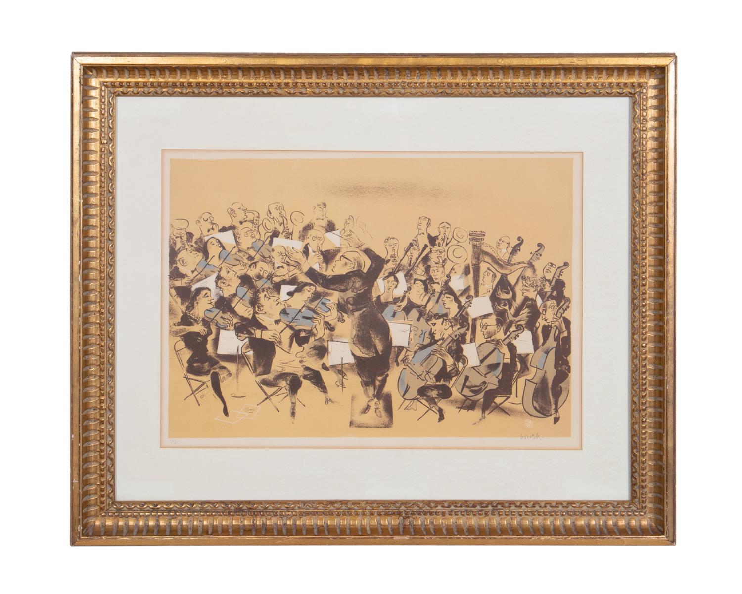 WILLIAM GROPPER, LITHOGRAPH OF