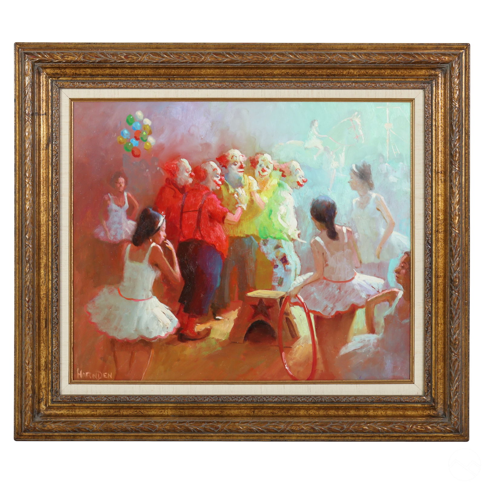 WILLIAM HARNDEN 1920-1983 CIRCUS