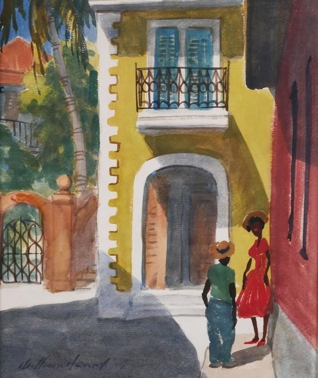 WILLIAM HENRY, BAHAMA SCENE