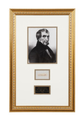 WILLIAM HENRY HARRISON SIGNED