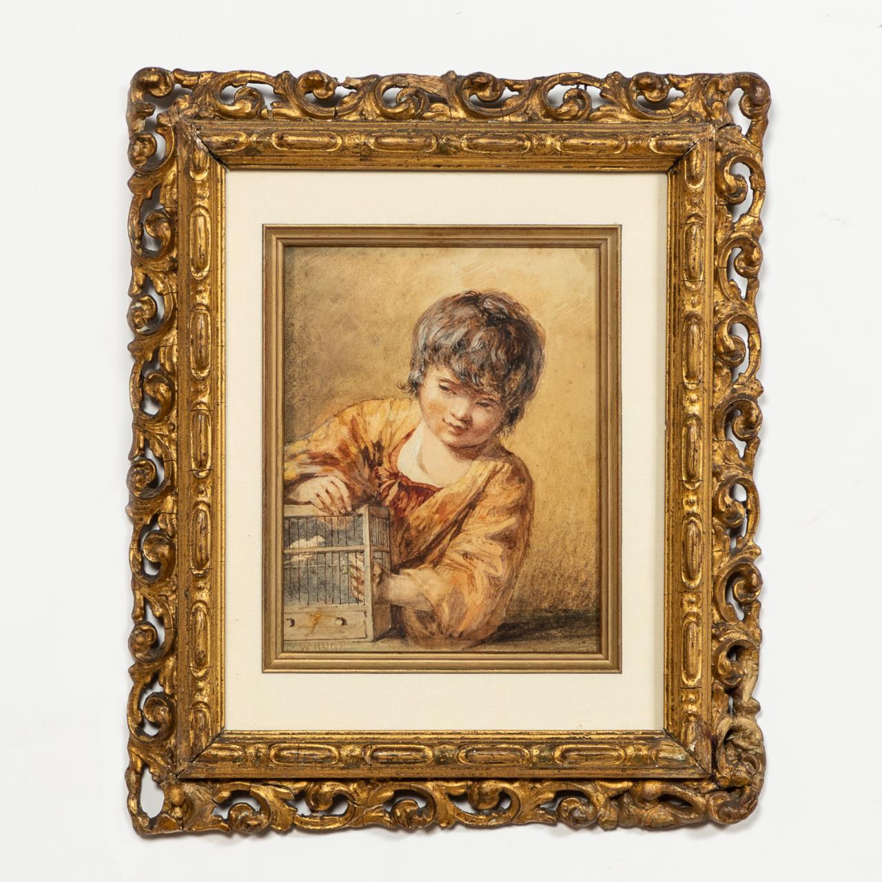WILLIAM HENRY HUNT, CHILD WITH
