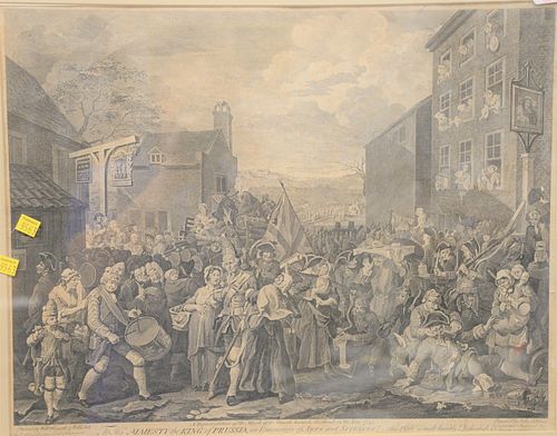 WILLIAM HOGARTH COPPERPLATE